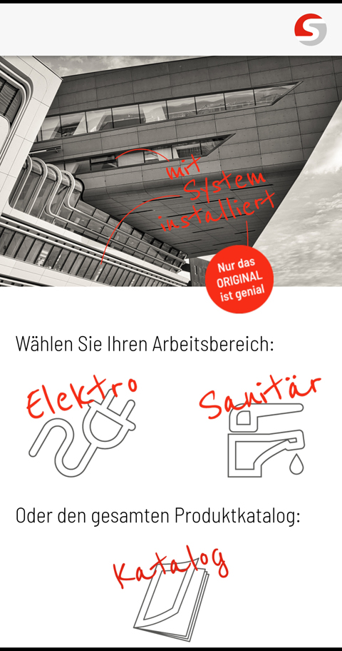 Screenshot der Schnabl App